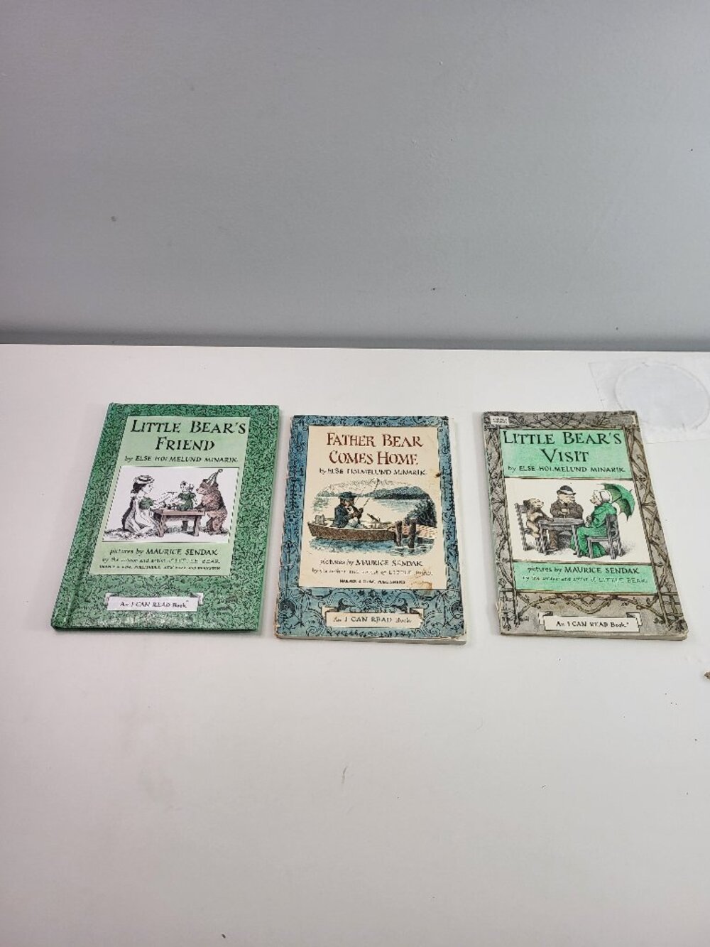 Little Bear Book Lot of 3 Vintage Maurice Sendak & Else Minarik Paperbacks
